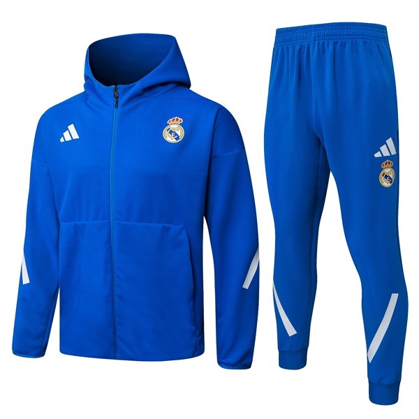 Chandal Con Capucha Real Madrid 2026/27 Azul